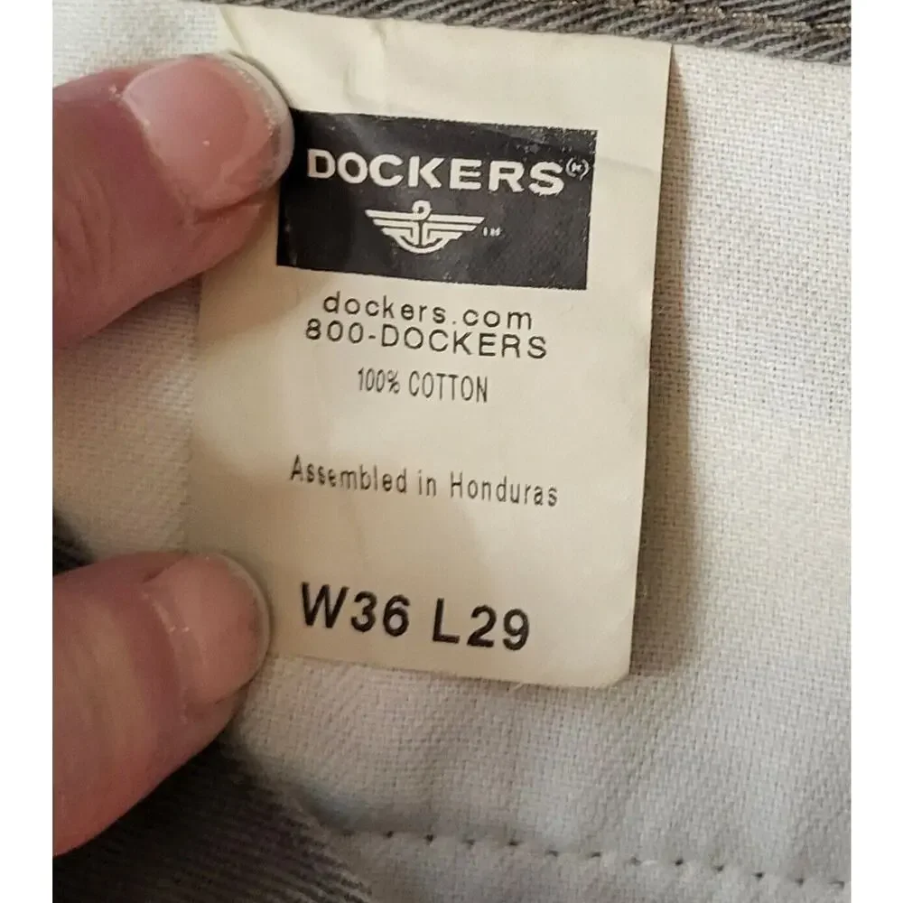 Dockers Men's Pants / Chinos W36 / L29 Lt Olive Green